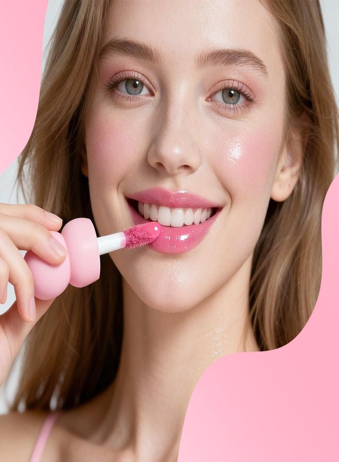 Color Nymph Lip Oil & Lip Gloss Set, Hydrating Non-Sticky Lip Makeup, Nourishing Lip Care with Jojoba Oil, Glossy Pigmented Finish, Summer Fruit - Image 2